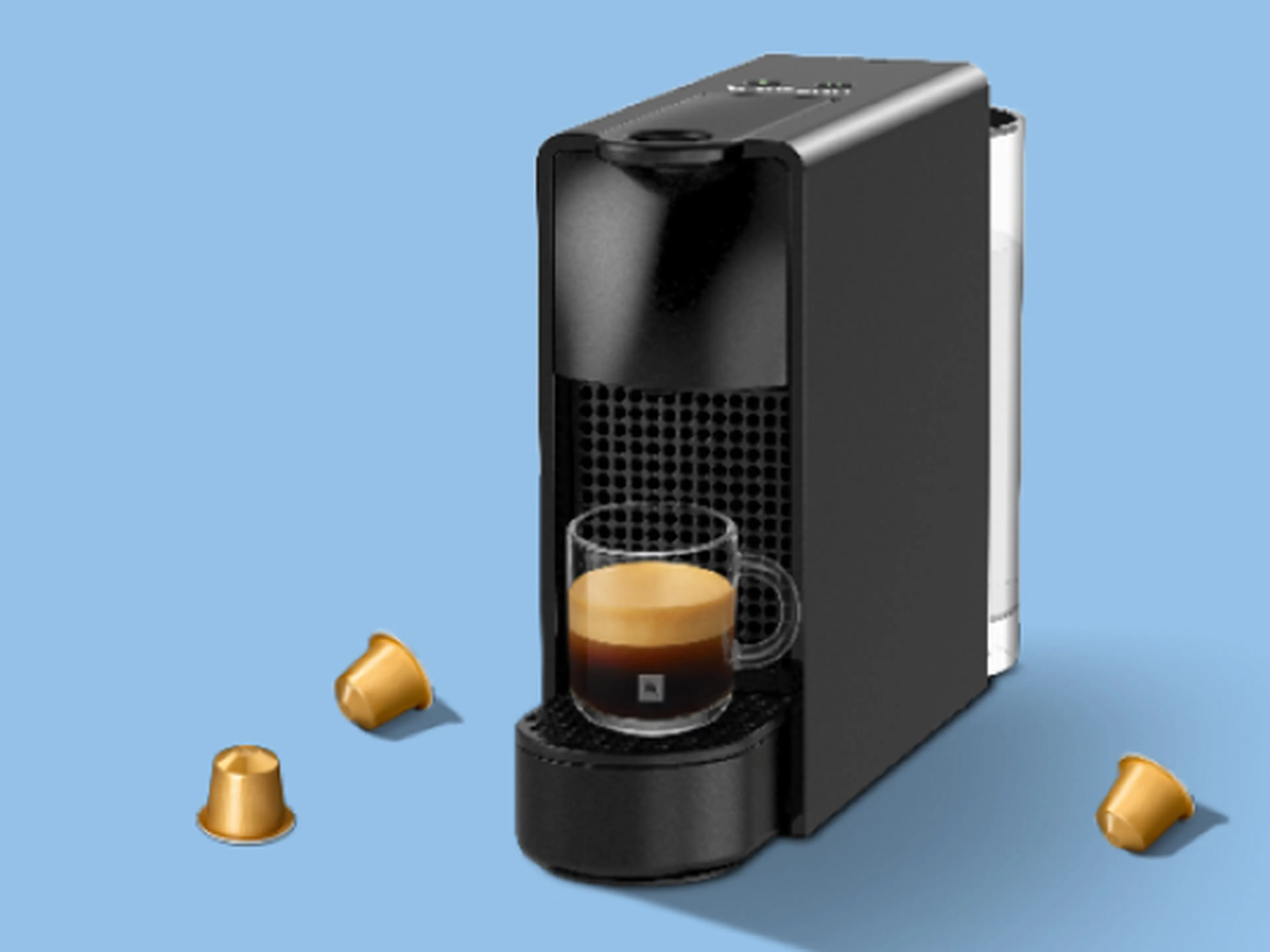Nespresso koffiemachine met capsules